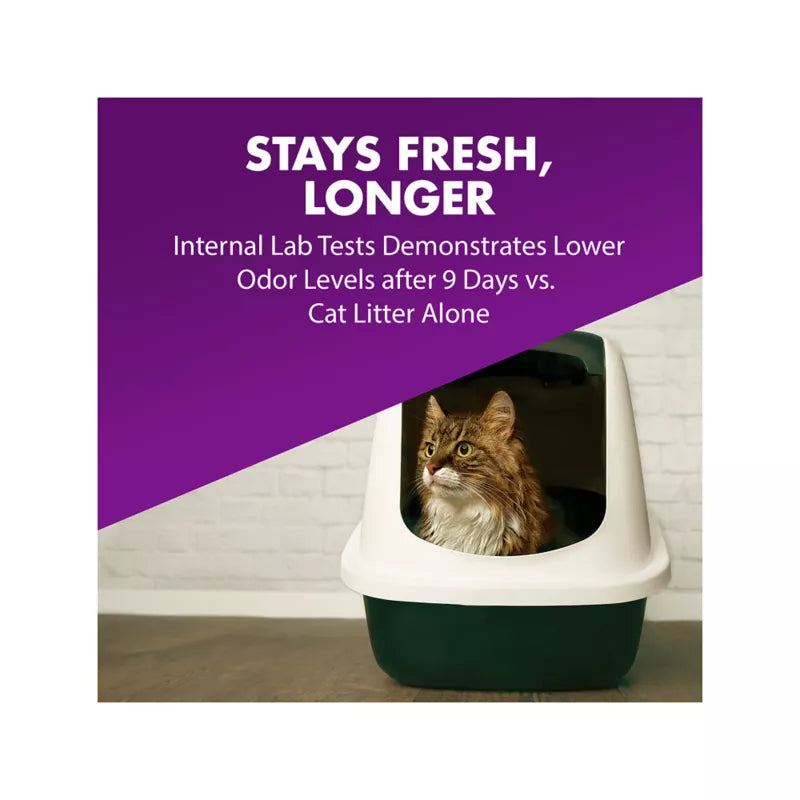 ARM & HAMMER Cat Litter Deodorizer with Baking Soda - 30oz in reusable container