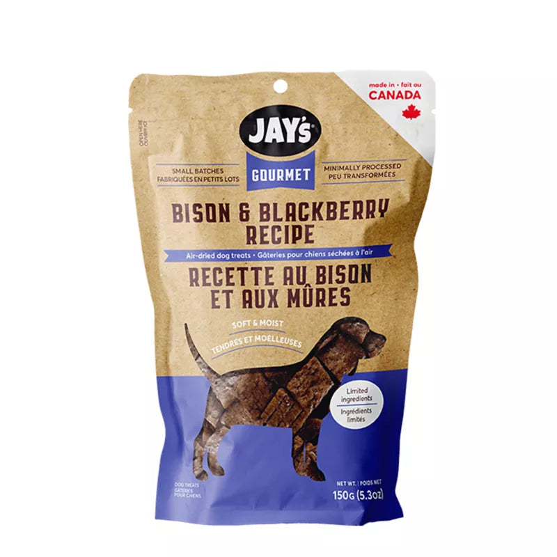 JAYS GOURMET Dog Treats (Bison & Blackberry)