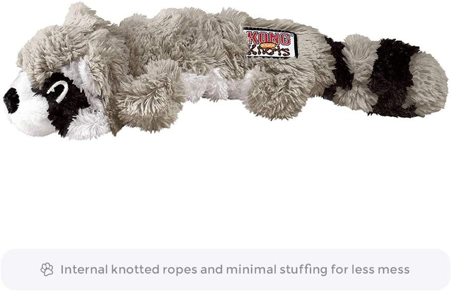 KONG Scrunch Knots - Raccoon