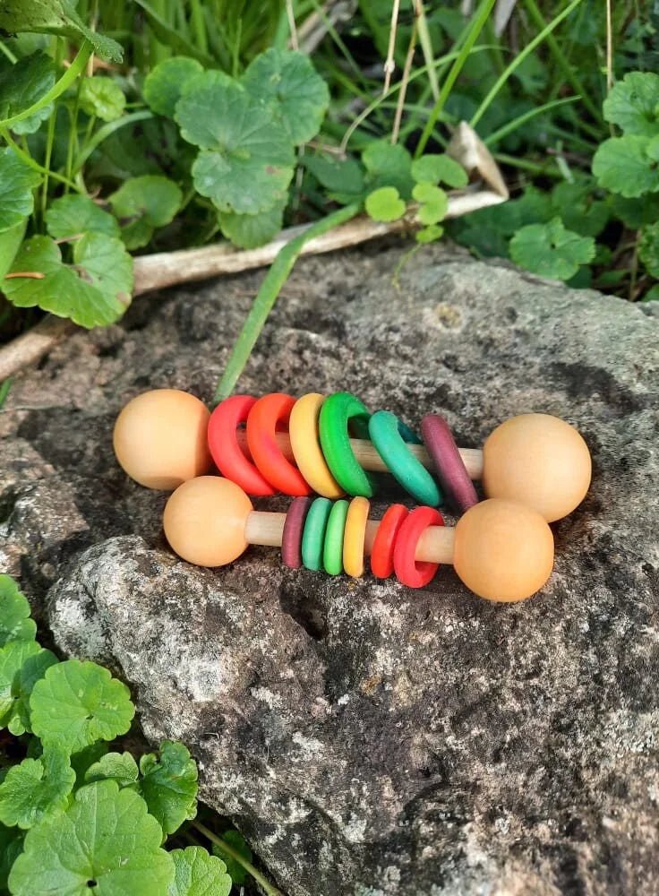 Rainbow Shaker Toy for Small Animals