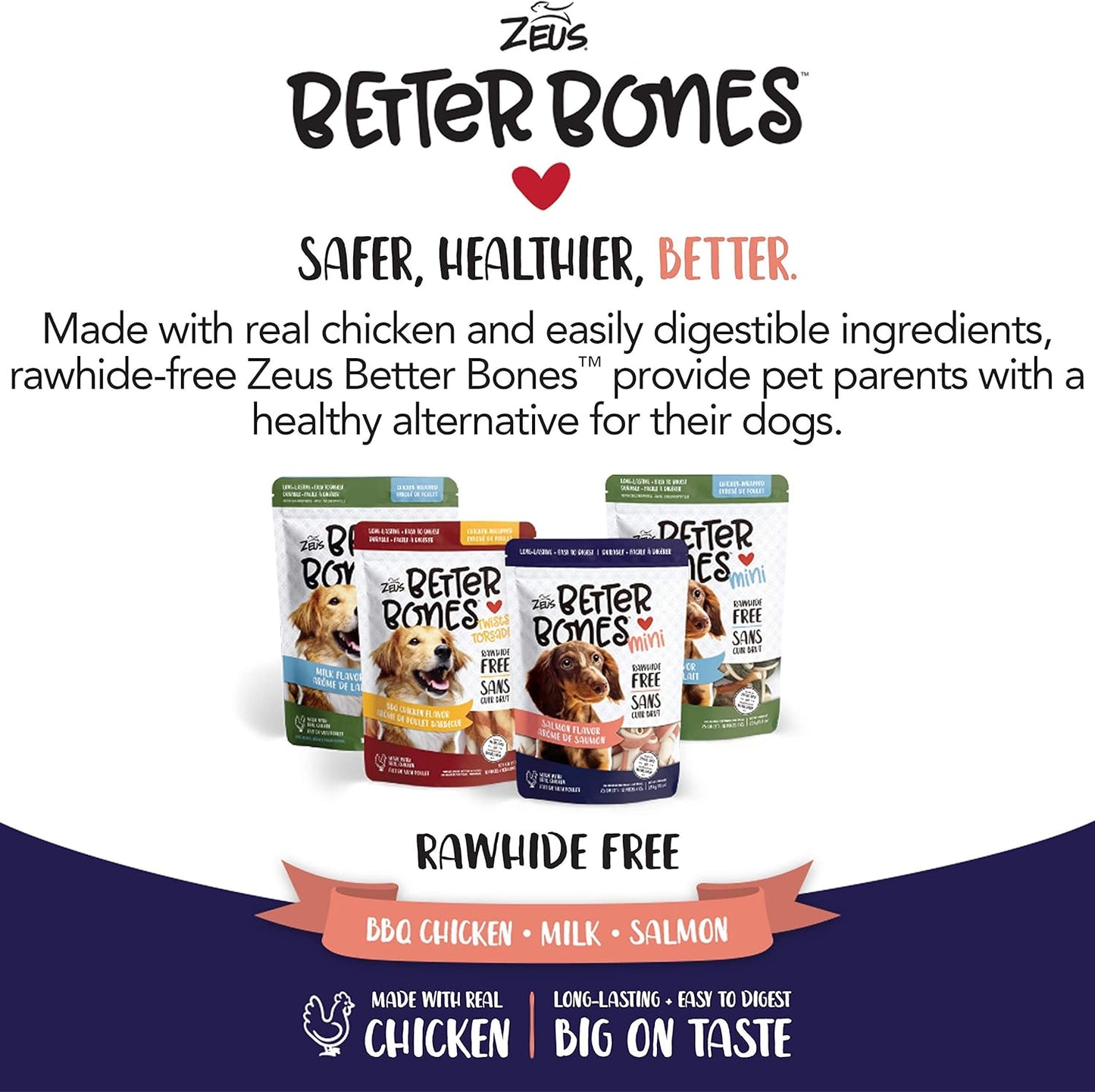 ZEUS Better Bones Mini - Peanut Butter Flavour - 251 g