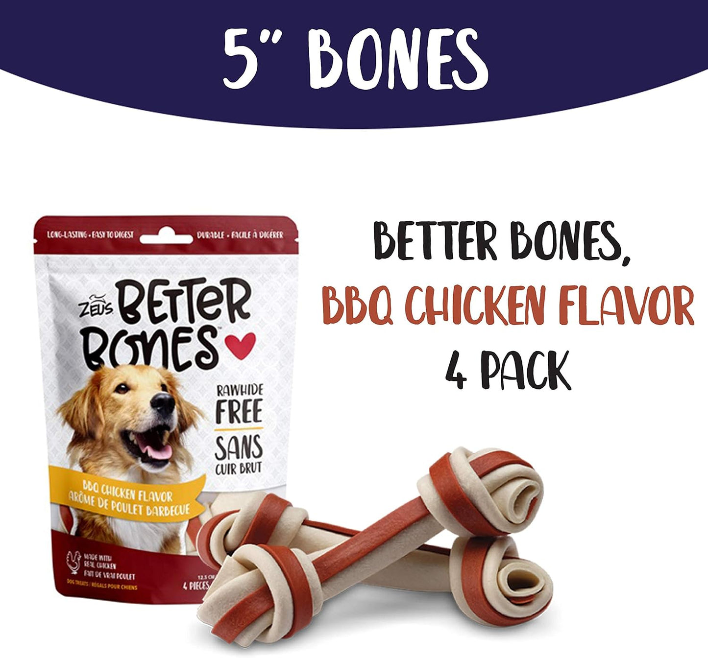ZEUS Better Bones - BBQ Chicken Flavour - 205 g