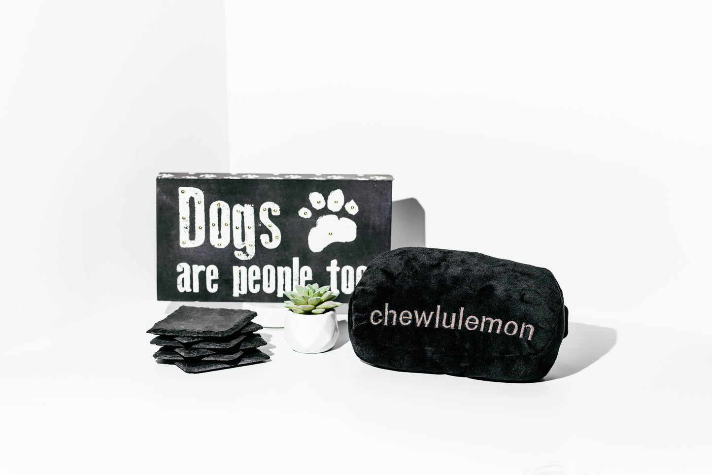 PAWTY ANIMALS Eco-Friendly Chewlulemon Bag Dog Toy