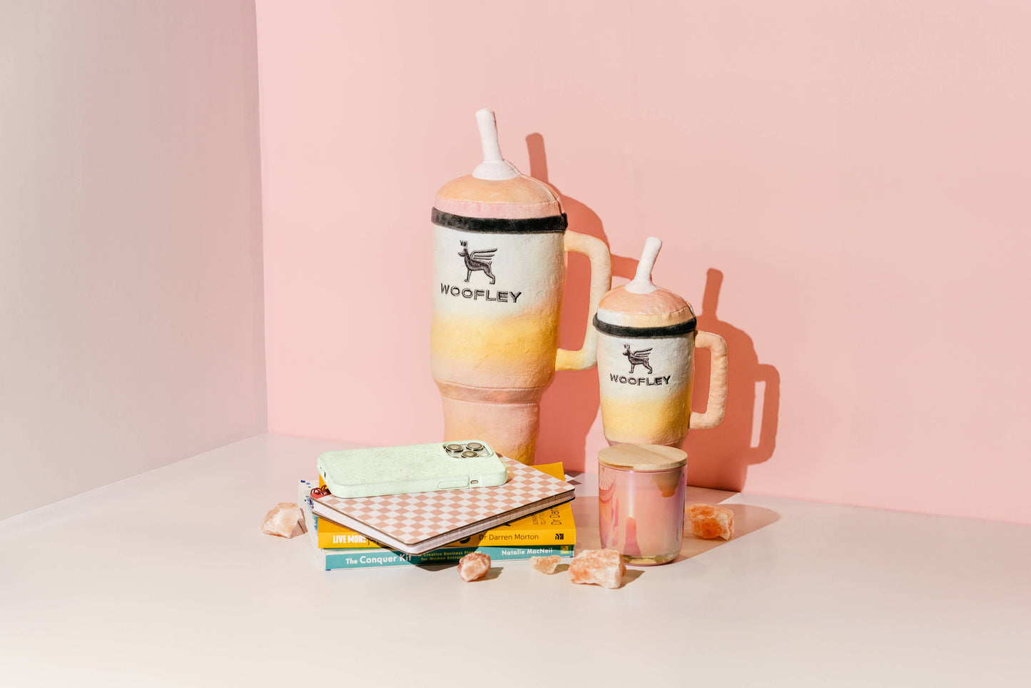 PAWTY ANIMALS Eco Friendly Woofley Tumbler Dog Toy - Small