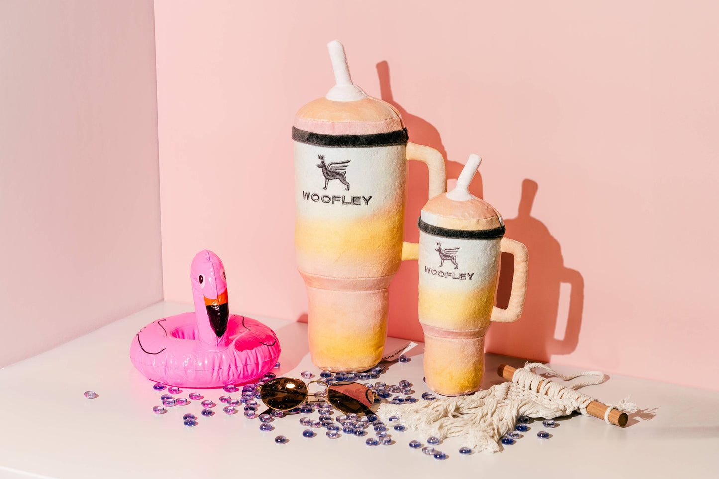 PAWTY ANIMALS Eco Friendly Woofley Tumbler Dog Toy - Big