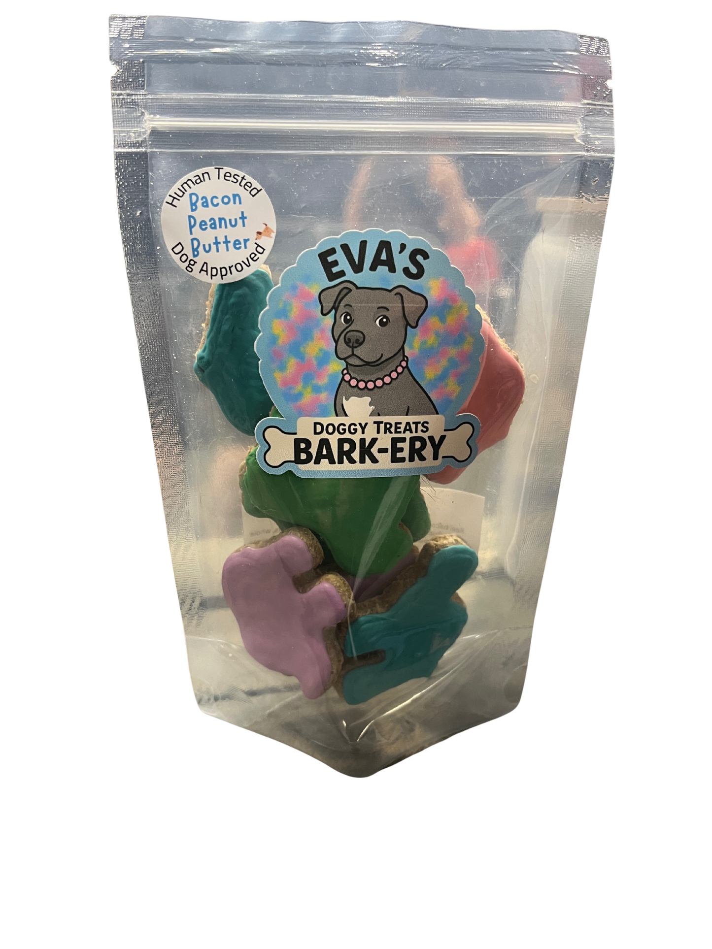 EVA'S Bacon Peanut Butter Icing Cookies - Animal Cookies