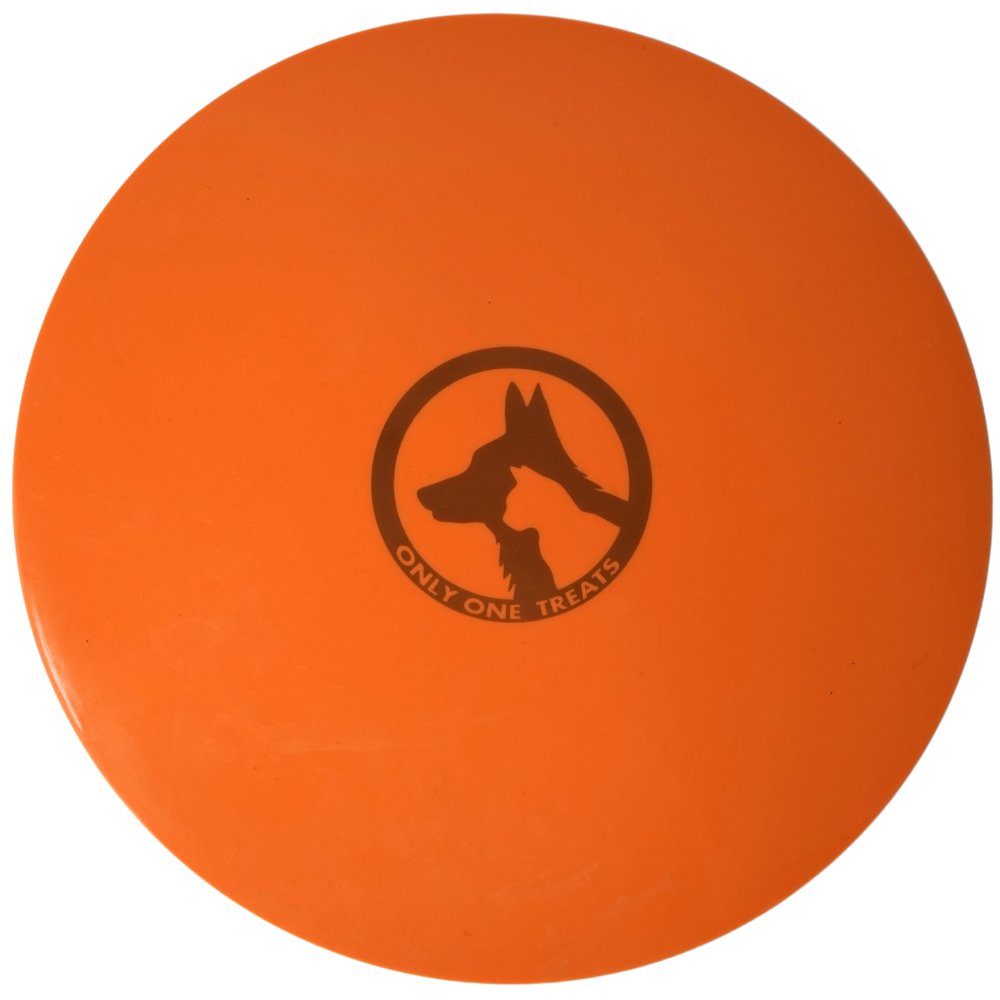 8" Silicone Lick Mat - Orange