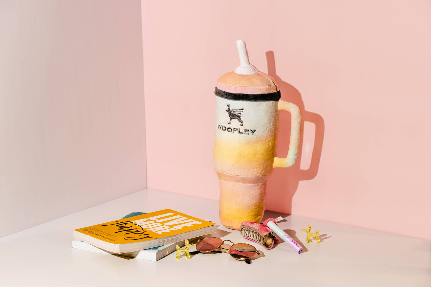 PAWTY ANIMALS Eco Friendly Woofley Tumbler Dog Toy - Big