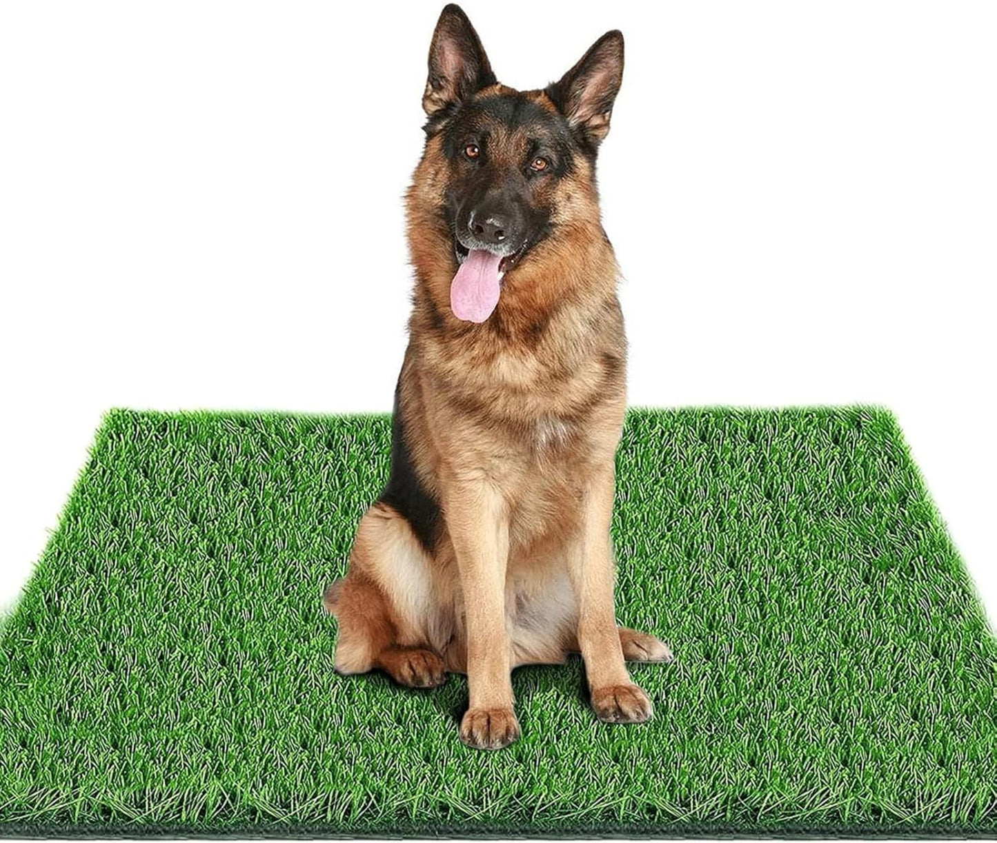 Artificial Grass for Dogs - Suitable for Decks, Patios, Yards, Camping (80x100cm)