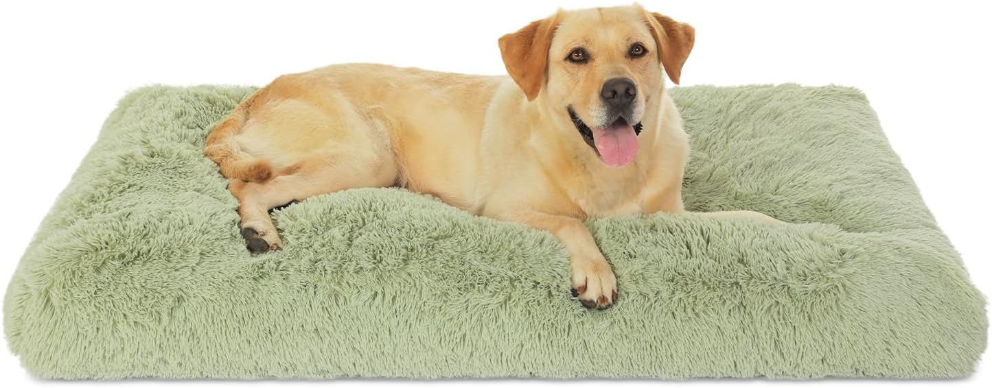BEDFOLKS Waterproof Dog Bed - Sage Green (47" x 29")
