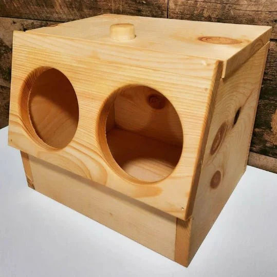 Double Hole Hay Feeding Station