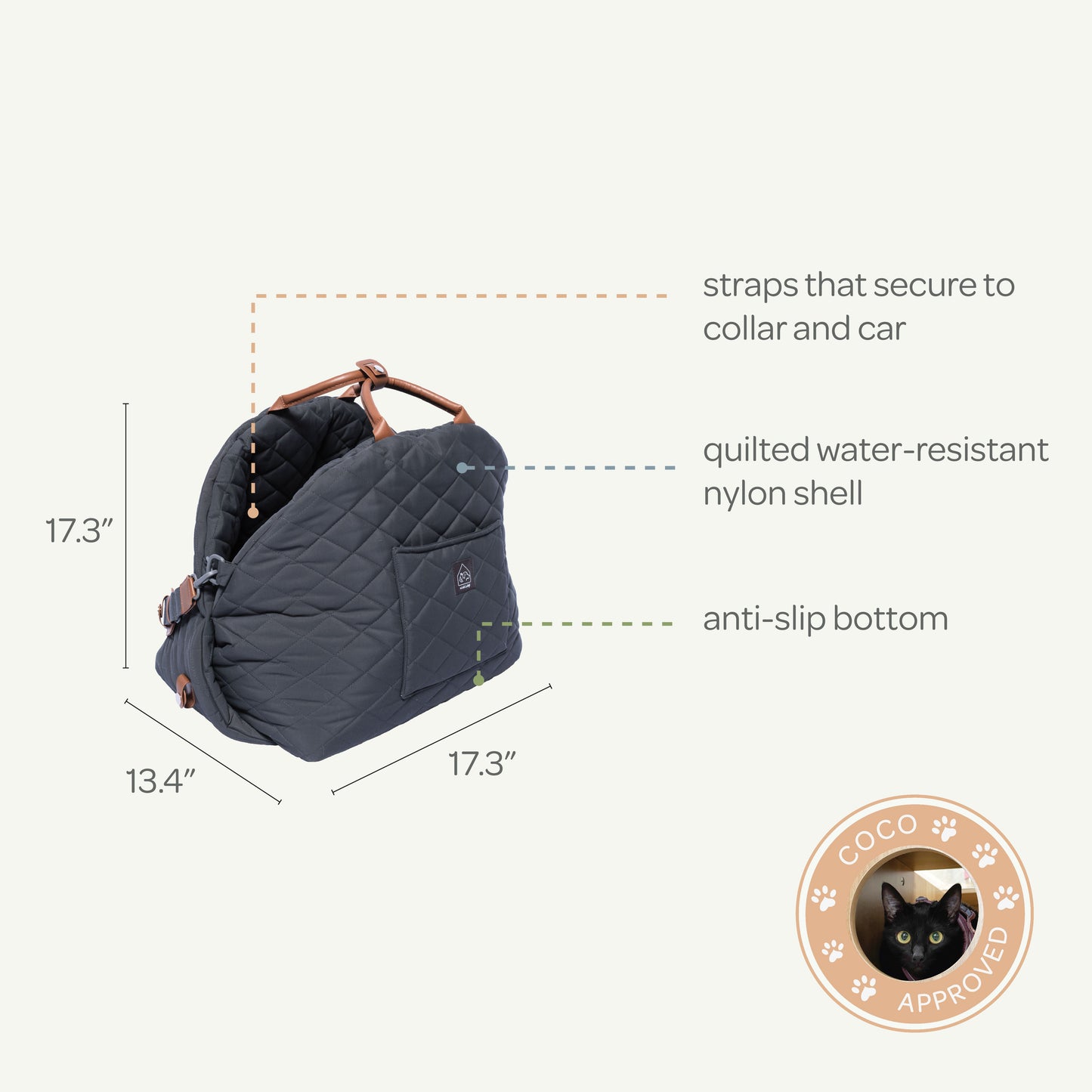 mew mew travel pet bed