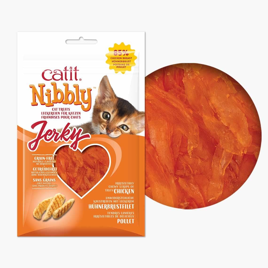 CATIT Nibbly Jerky - Chicken (30g)