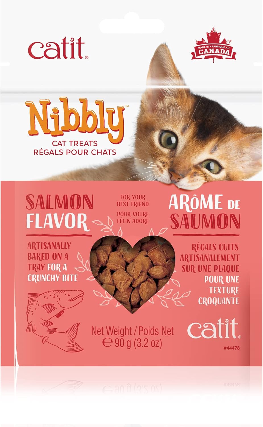CATIT Nibbly Cat Treats - Salmon (90g)