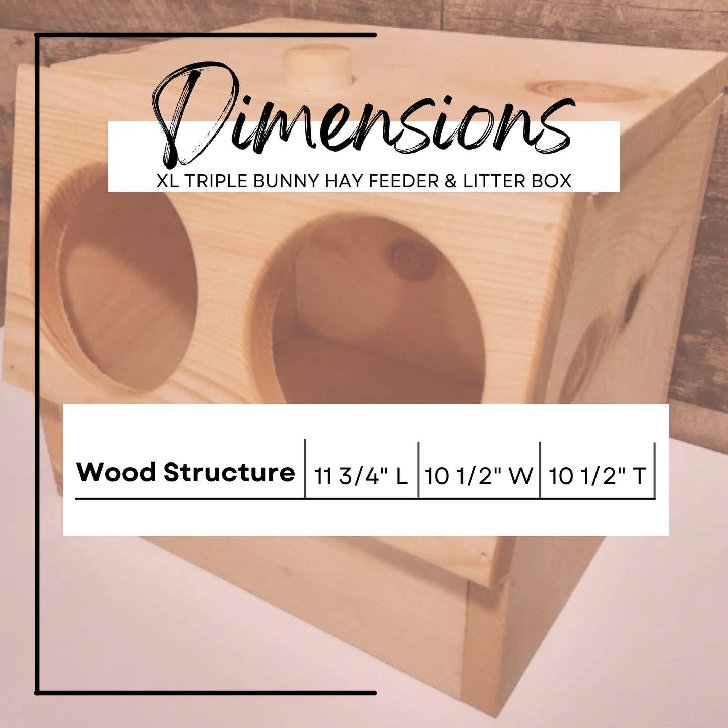 Double Hole Hay Feeding Station