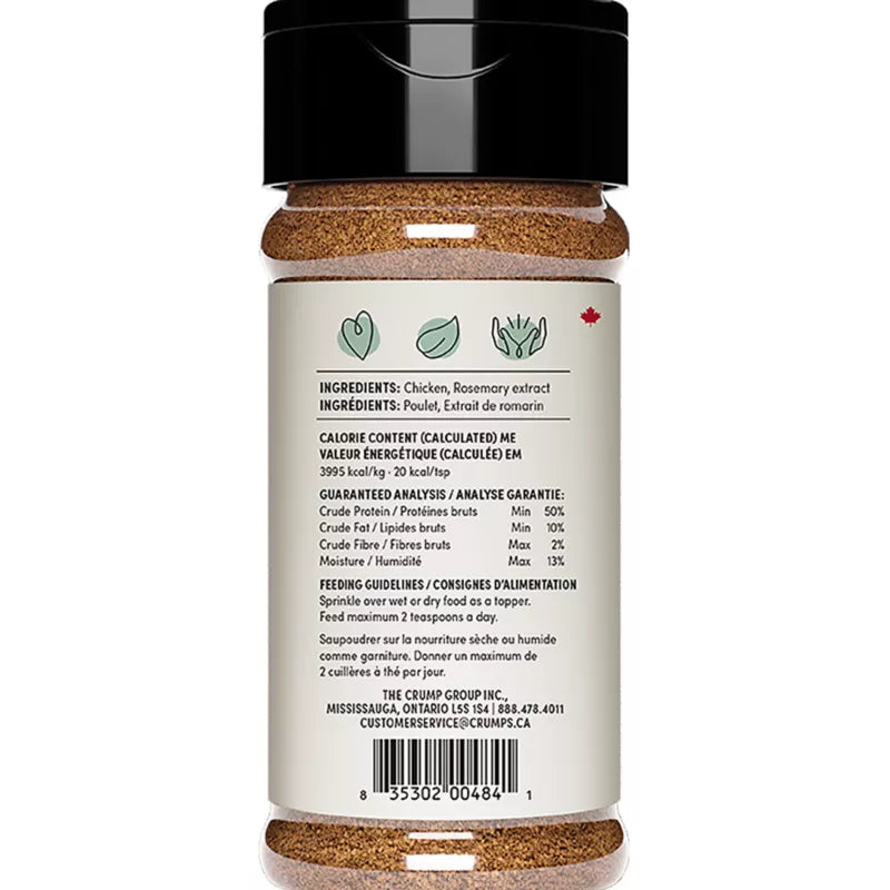 CRUMPS Chicken Sprinkles Dog Meal Topper (120g)