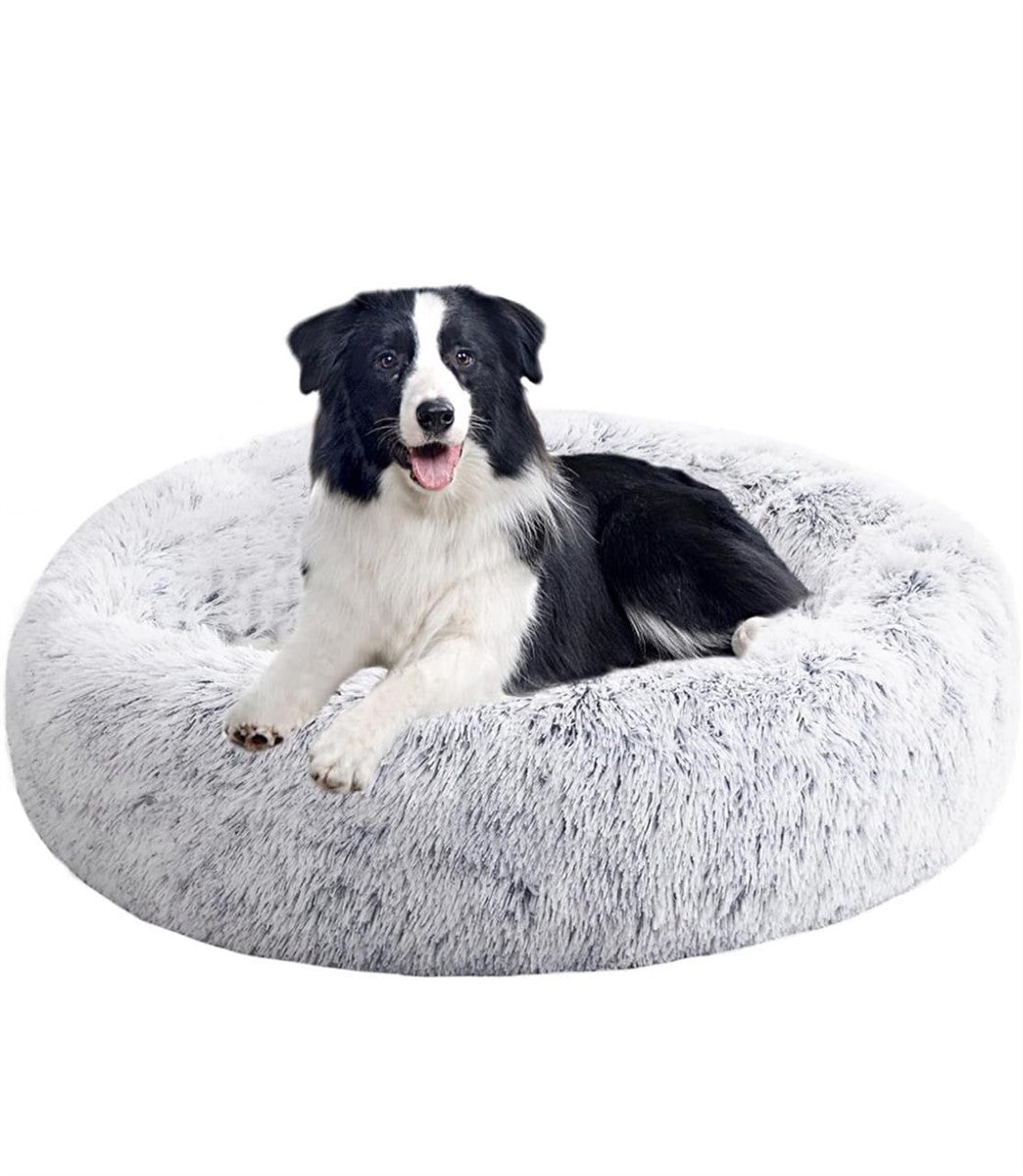Calming Dog and Cat Bed (Donut) - 80x80cm