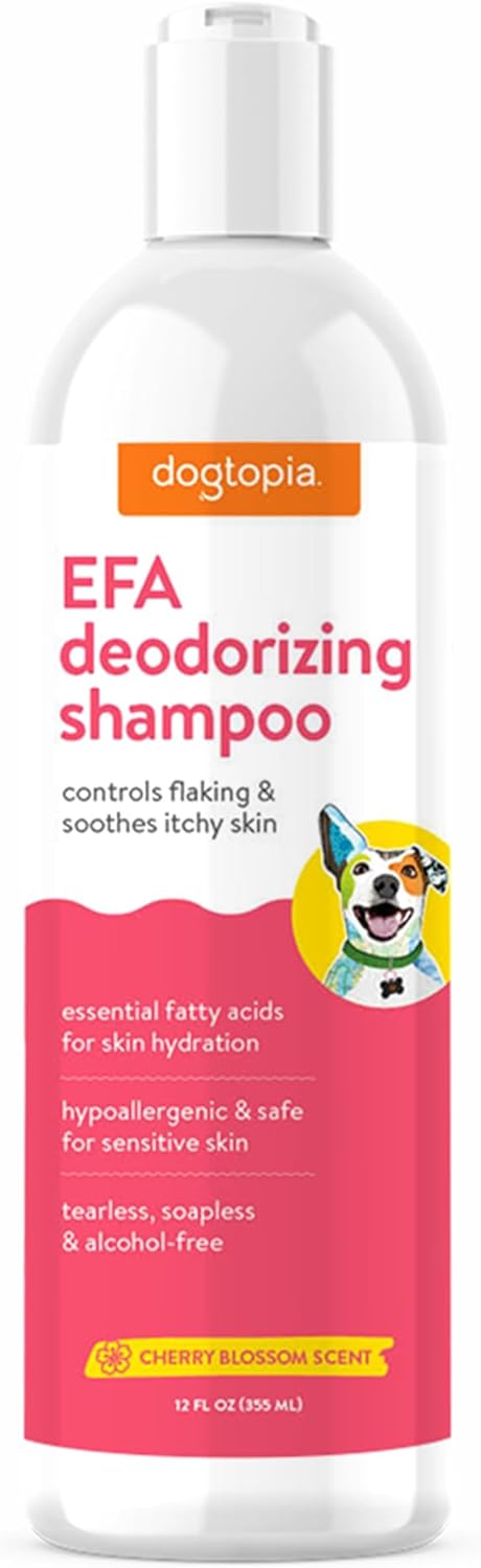 DOGTOPIA Essential Fatty Acid (EFA) Deodorizing Shampoo