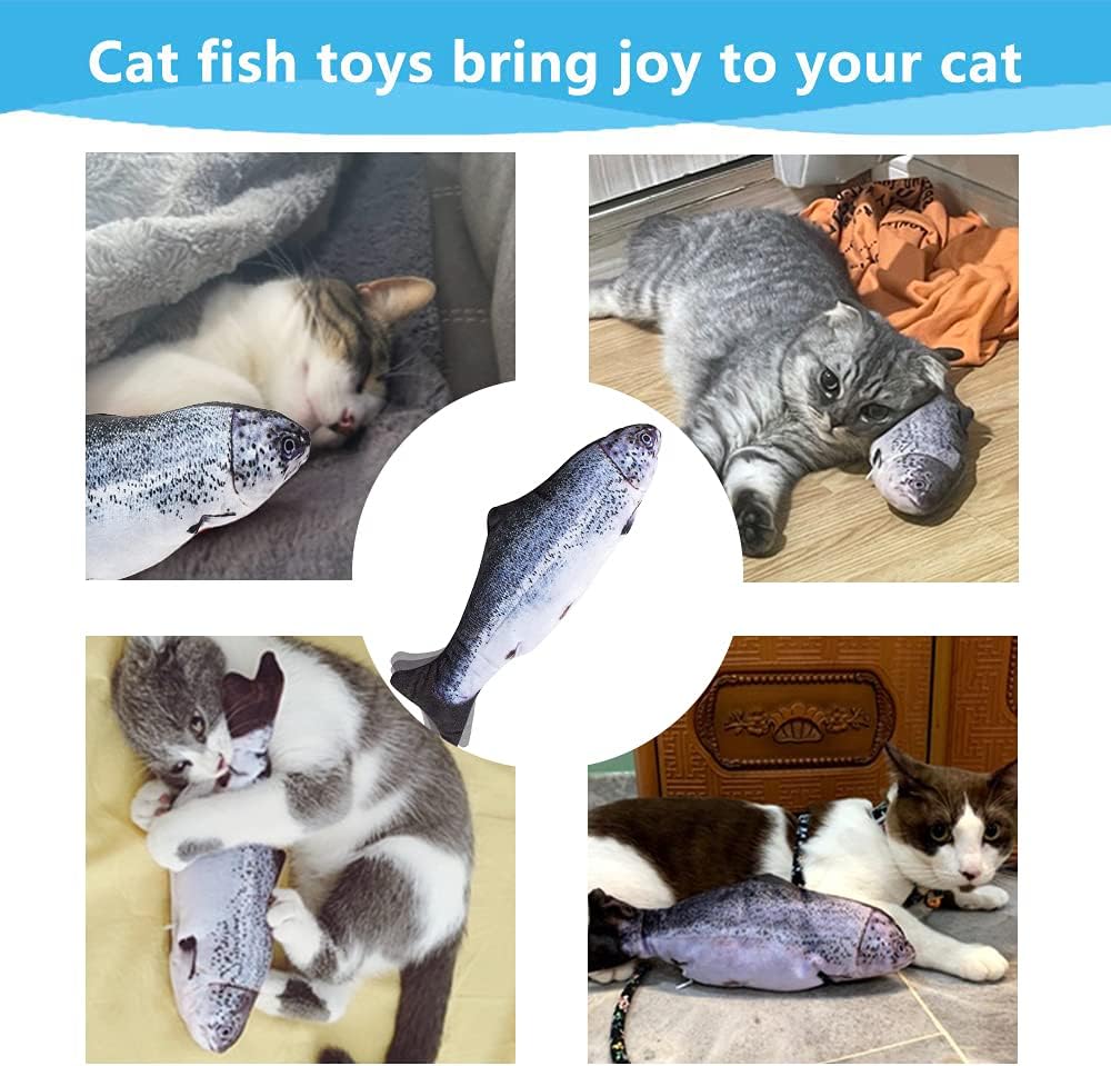 Floppy Fish - USB Interactive Cat Toy