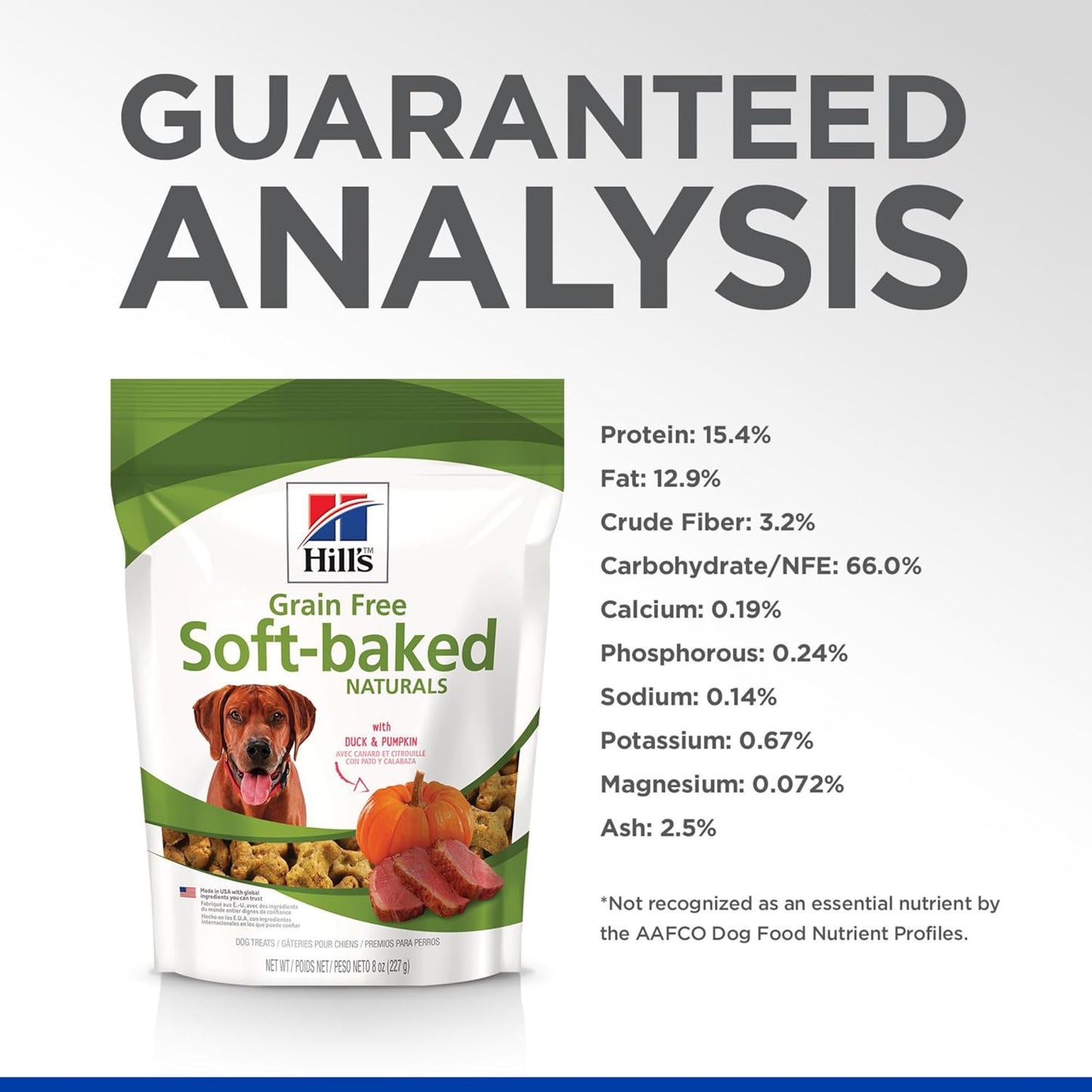 HILLS Science Diet Soft-Baked Naturals w/ Duck & Pumpkin - 227g