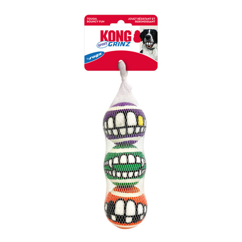 KONG Grinz Ball 3-PK