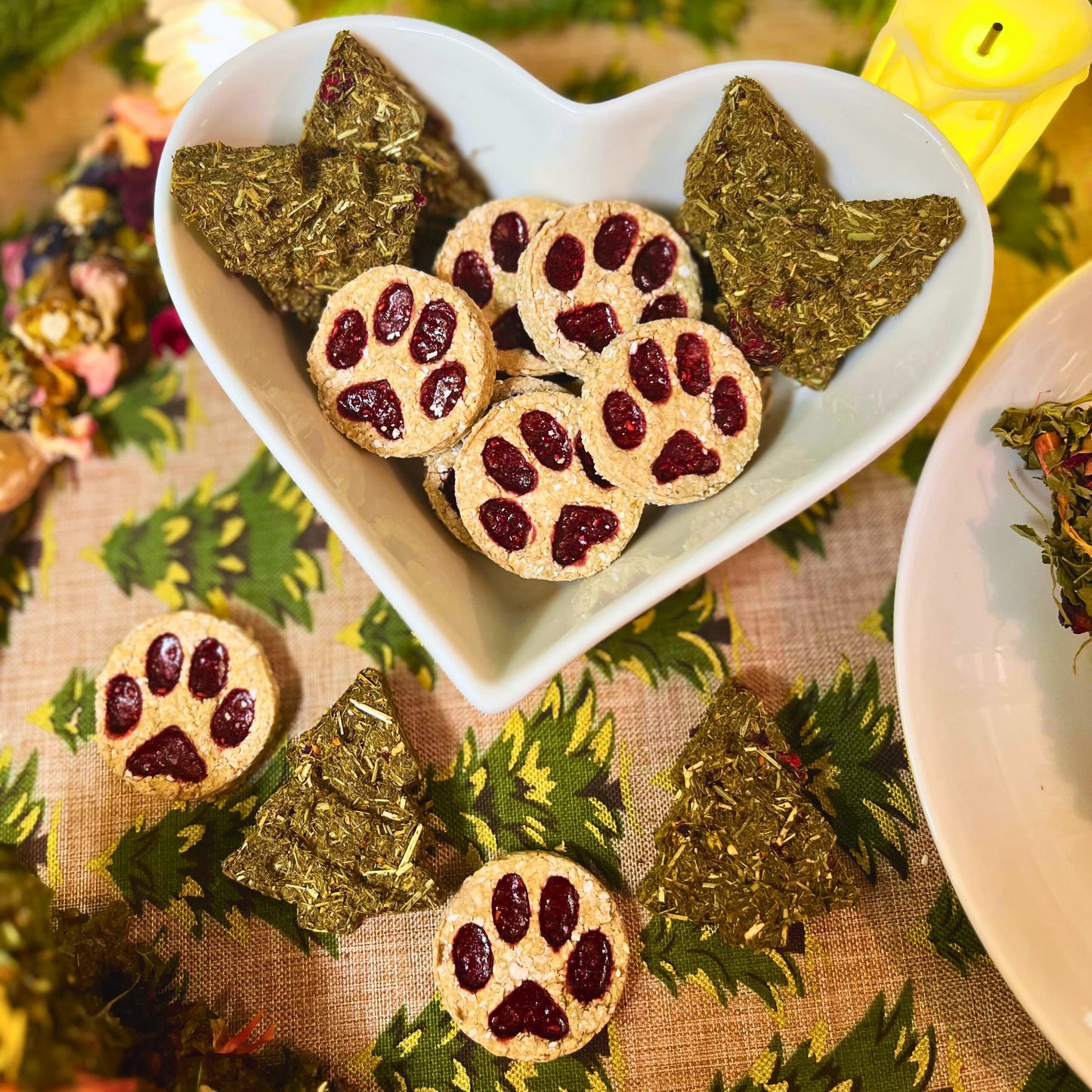 Pawprint Jam Cookies