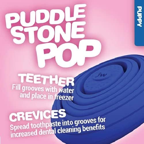 JW Puddle Stone Teething Pop for Puppies