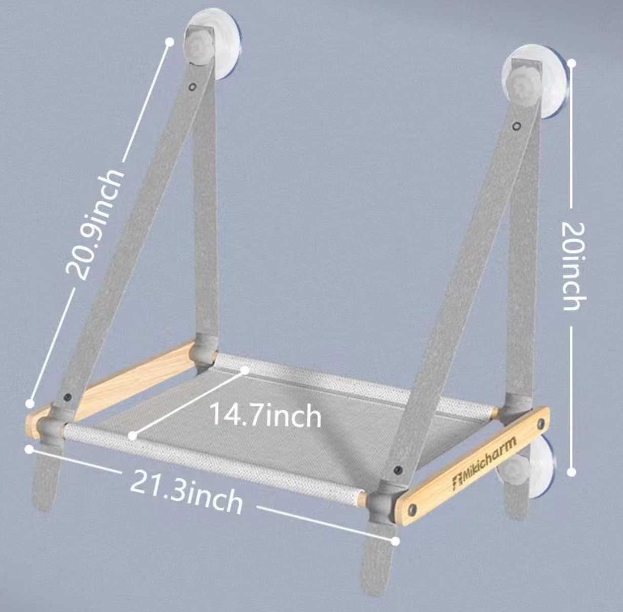 MIKICHARM Cat Window Perch - Hammock Bed for Indoor Cats