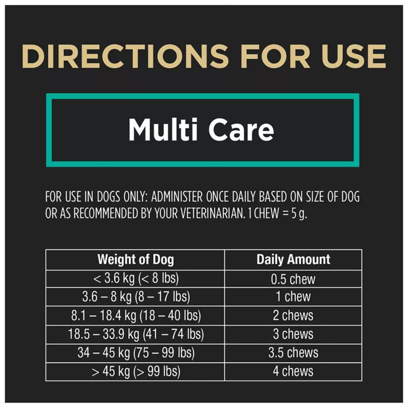 PURINA Pro Plan Veterinary Supplements Multi Care - Dog (300g)