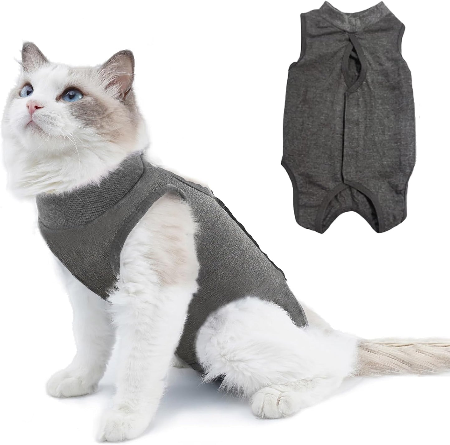Surgery Recovery Suit E-Collar Alternative - Cat (Small)