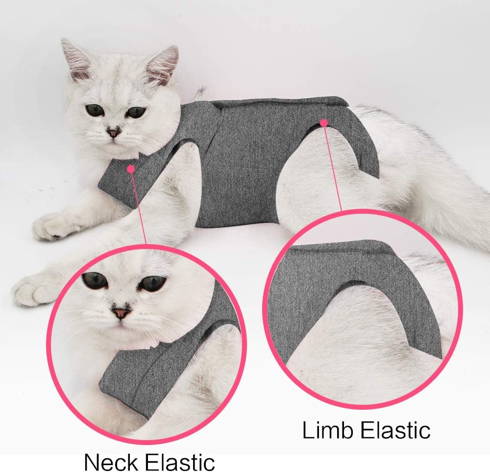 Surgery Recovery Suit E-Collar Alternative - Cat (Small)