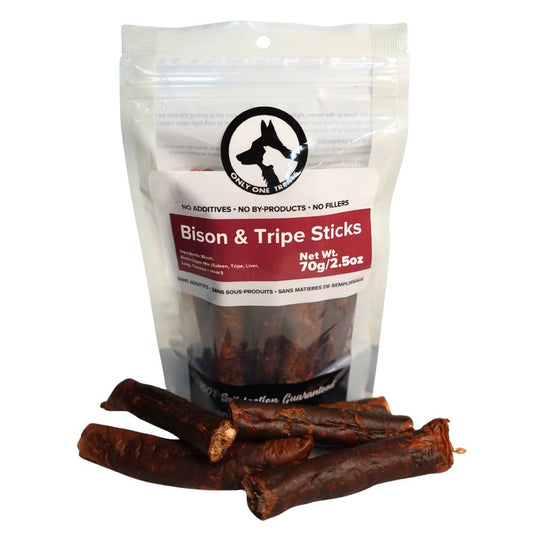 Bison & Tripe Sticks 70g