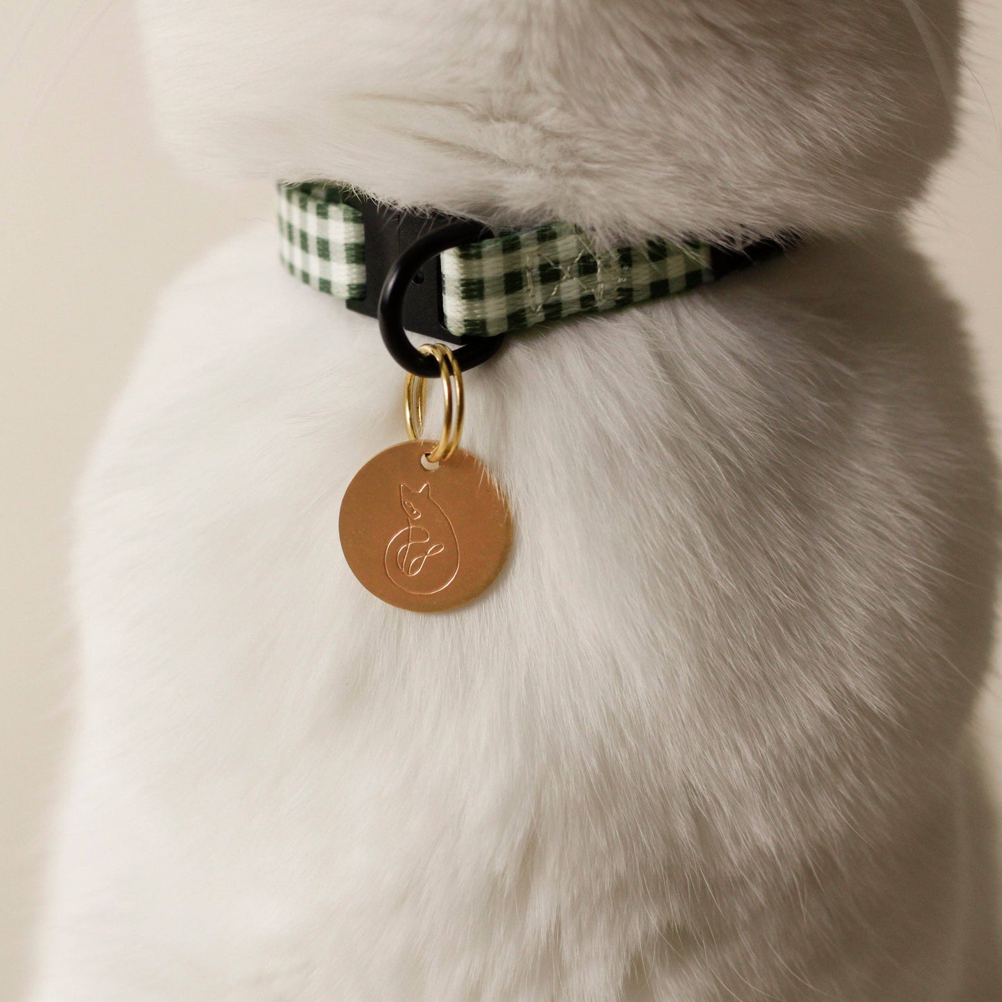 BLOIRE Collar - Green Plaid