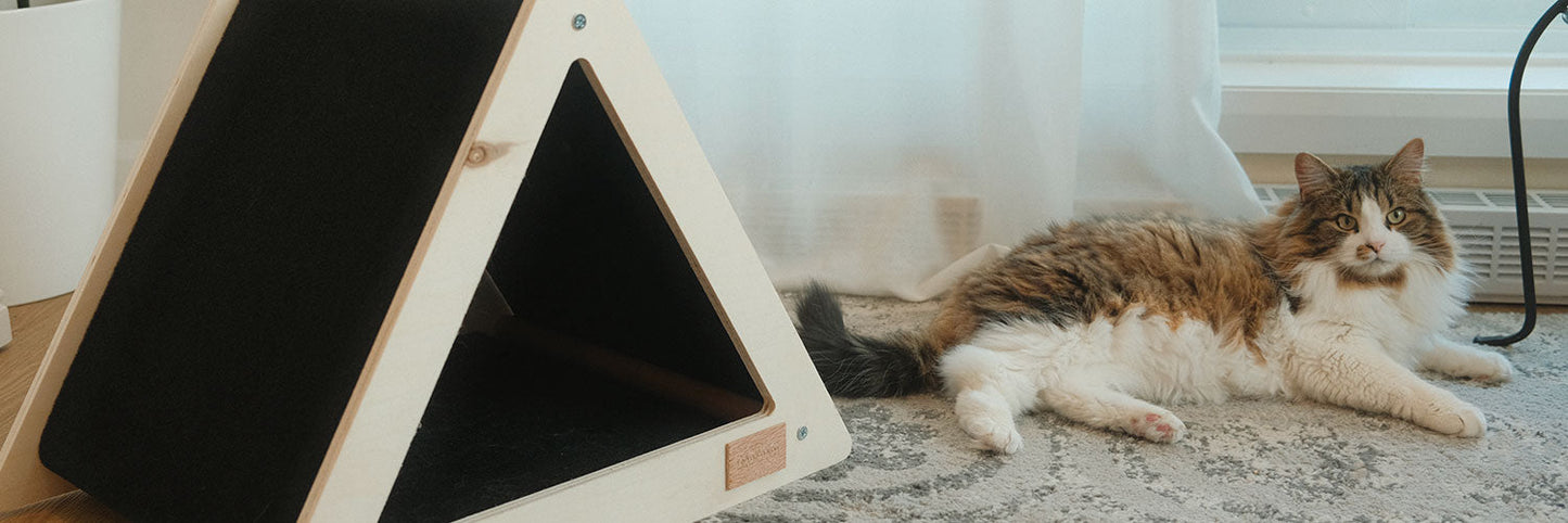 Noba Origin Scratchable Teepee Cat House